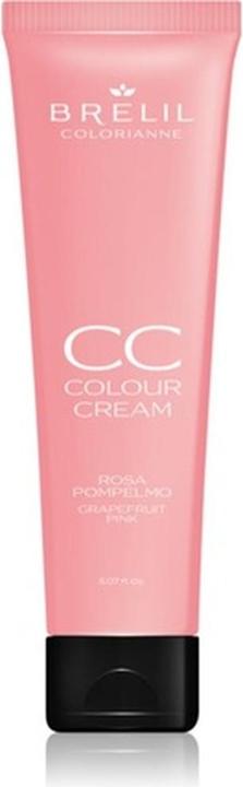 Actual product image Brelil Professional Brelil Numero CC Colour Cream - Grapefruit Pink, for All Hair Types, 150 ml (Grapefruit pink)