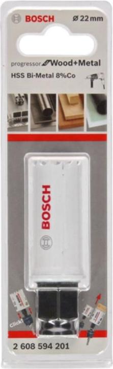 Image du produit Bosch Professional Zubehör Scie cloche Progressor for Wood and Metal, 22 mm (22 millimètres)