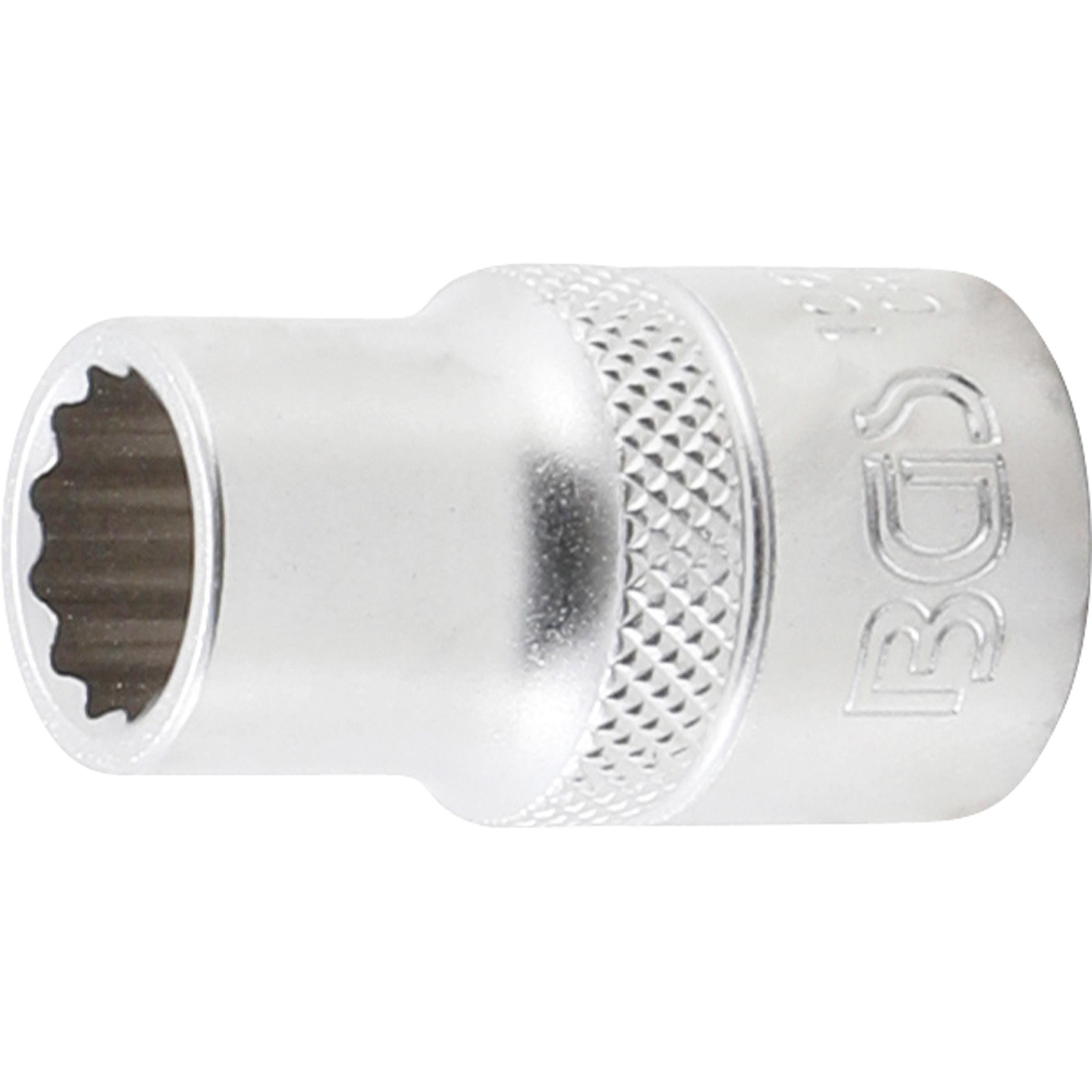 BGS, Steckschlüssel + Stecknuss, Steckschlüssel-Einsatz Zwölfkant Antrieb Innenvierkant 12,5 mm (1/2") SW 12 mm (12 mm)