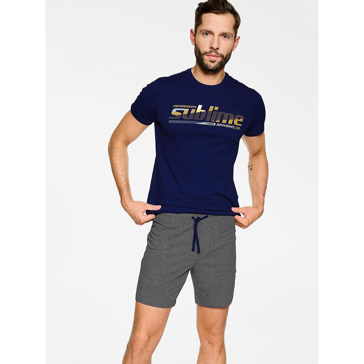 Henderson, Herren, Pyjama, Pyjama, Blau, (XXL)
