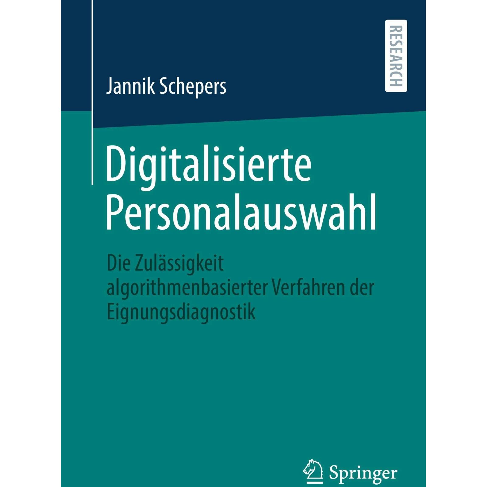 Thumbnail - Digitalisierte Personalauswahl, Fachbücher von Jannik Schepers