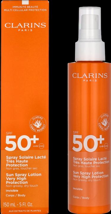 Immagine prodotto Clarins Lozione solare spray (Crema solare, SPF 50+, 150 ml, 203 g)