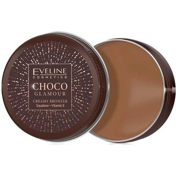 Thumbnail - Eveline, Highlighter + Bronzer, Kol Bronzer Choco Glamour 01 (01 Choco Glamour, Bronzer, 20 g)