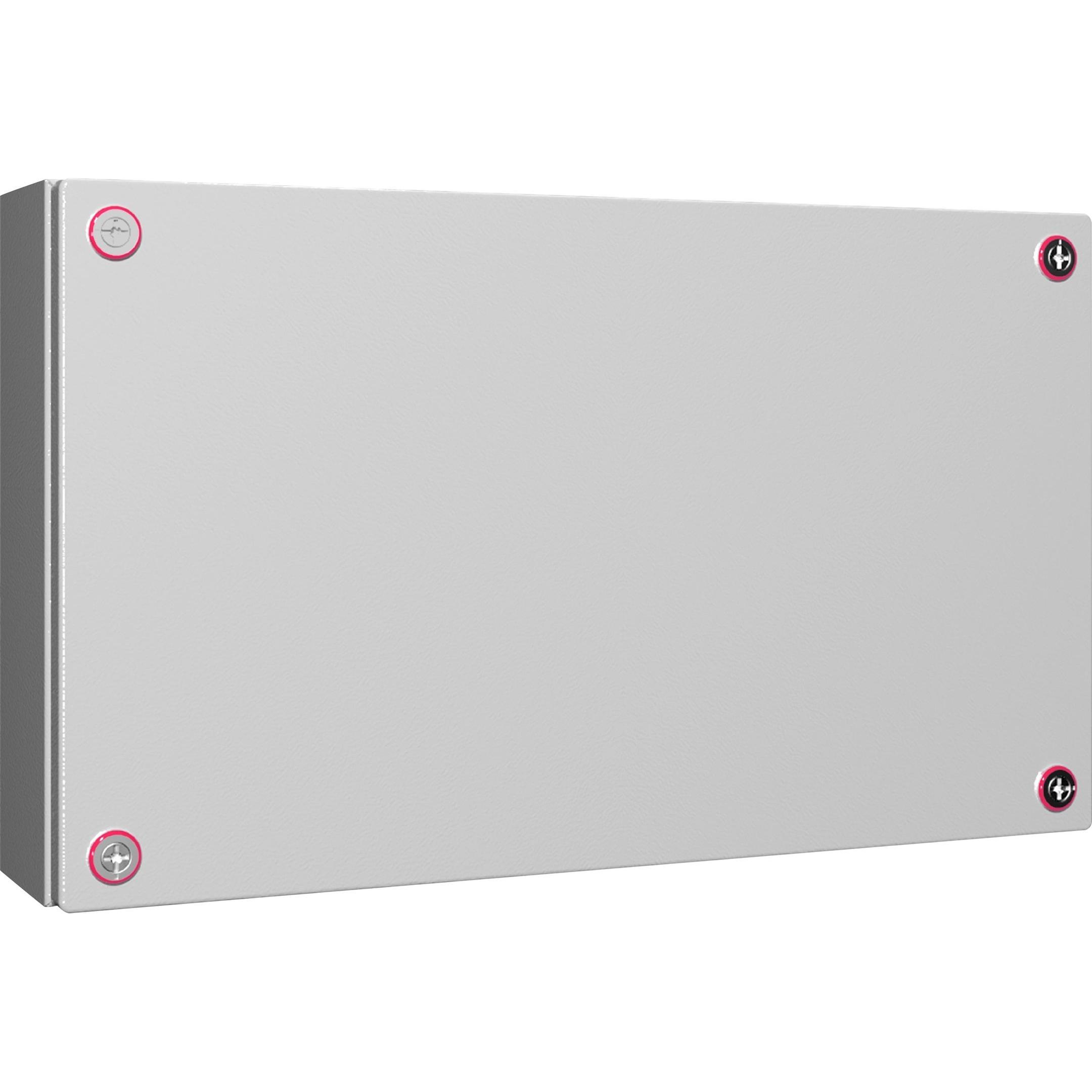 Rittal Scatola terminale KX senza piastra flangiata 500x300x120mm (Case), Accessori di elettronica + Alloggiamento, Grigio