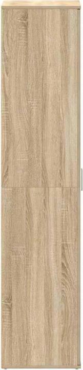 Image du produit vidaXL Armoire à chaussures Chêne Sonoma 80x39x180 cm Matériau dérivé du bois (80 x 39 x 180 cm)