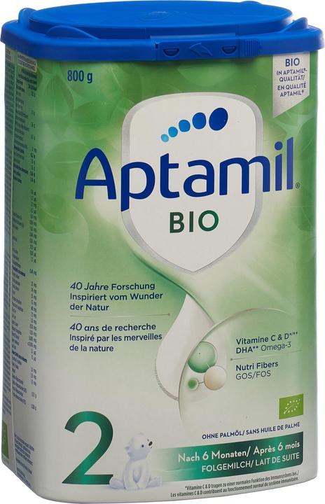 Actual product image Aptamil Bio 2 (800 g, from 6 m.)