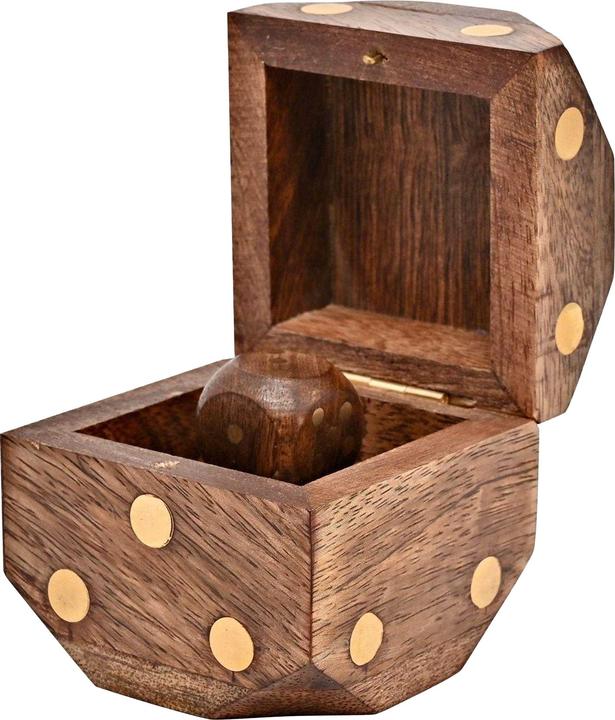 Actual product image Harvey Makin Dice Wooden Box (5x)