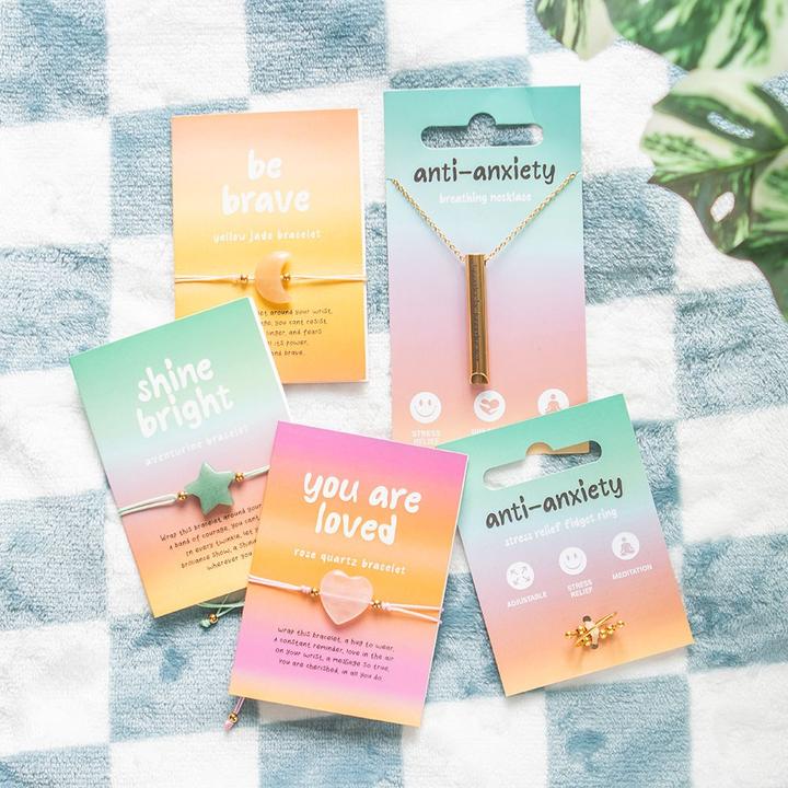 Produktbild Something Different Halskette gegen Anxiety Meditationskette (Nickelfrei)