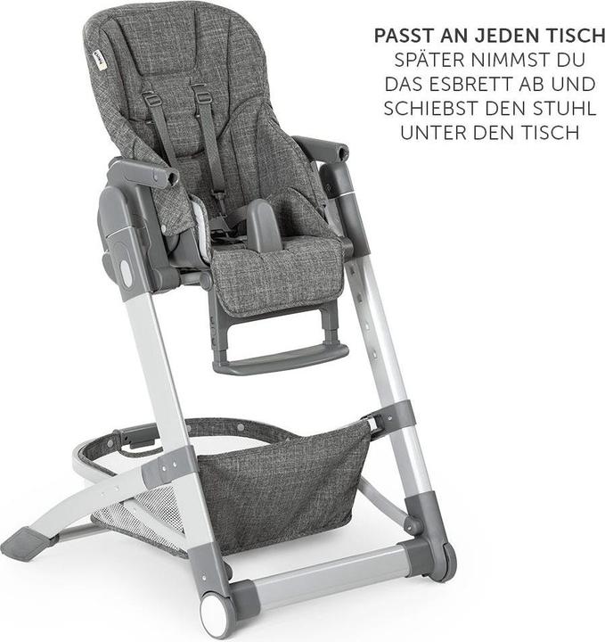 Actual product image Hauck Highchairs Highchair & baby lounger from birth - Grow Up Newborn Set (Highchair)
