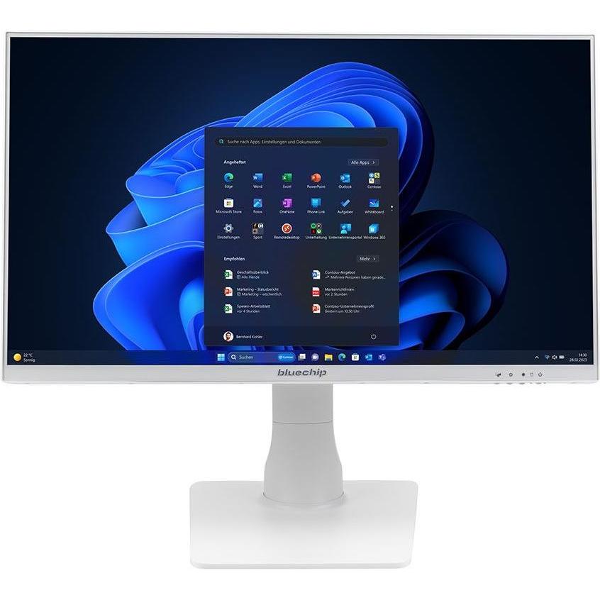 Bluechip BUSINESSline AIO2350t *white* Intel Core™ i5 Prozessor 14400 / bis zu 4.70 GHz, Windows... (Intel Core i5-14400...