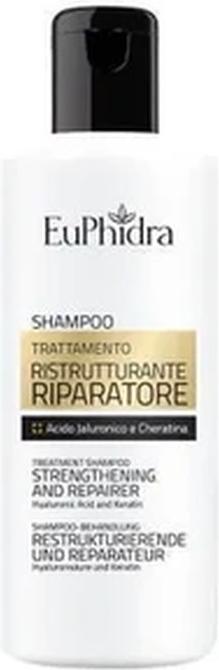 Actual product image Zeta Farmaceutici Zeta Pharmaceutical Euphidra Restructuring Treatment Shampoo 200ml (200 ml, Liquid shampoo)
