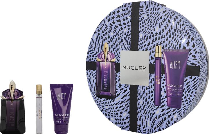 Immagine prodotto Thierry Mugler Alien Eau de Parfum - set da 60 ml. Eau de Parfum - 10 ml miniatura + 50 ml doccia (Eau de parfum, 120 ml)