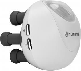 Actual product image Humanas Luminova eye area massager with moisturising function - white