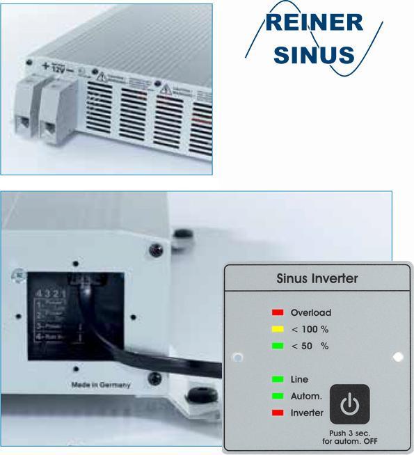 Actual product image Votronic 3184 SMI 1700 12V / 230V ST-NVS MobilePower Inverter