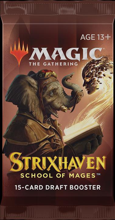 Immagine prodotto Magic the Gathering Strixhaven School Of Mages – Draft Booster Pack (Inglese, Pacchetto Booster)