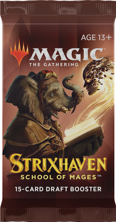 Immagine prodotto Magic the Gathering Scuola di maghi di Strixhaven - Booster Pack Draft (Inglese, Pacchetto Booster)
