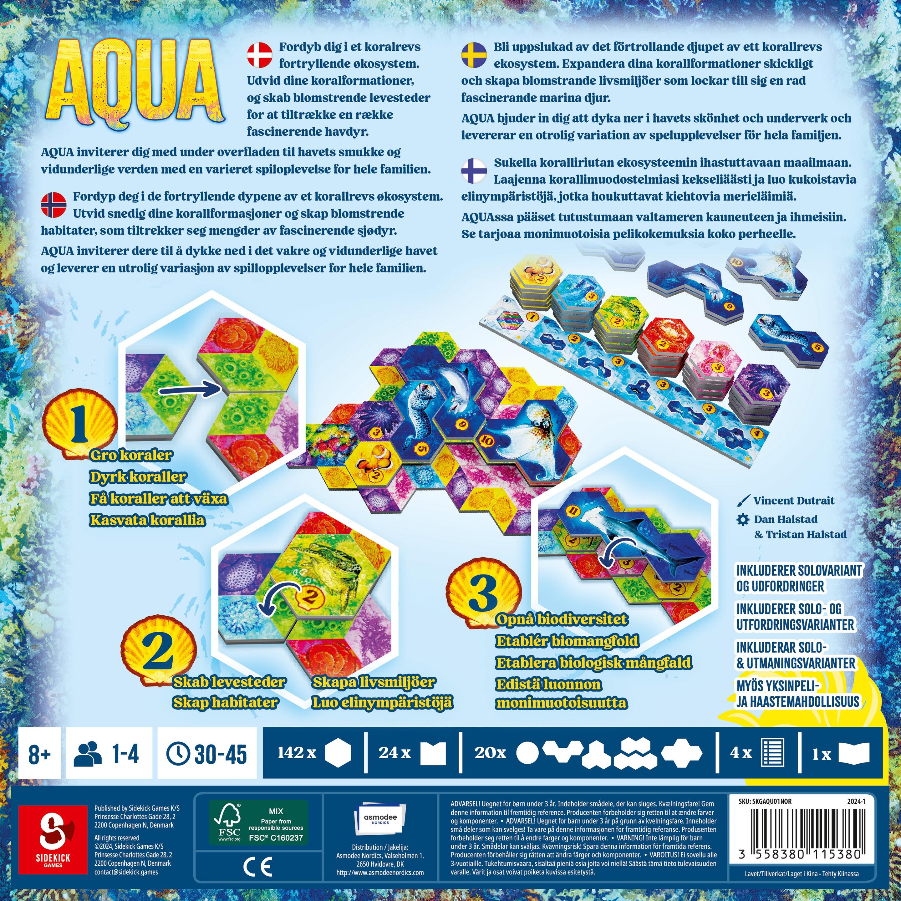 Thumbnail - Asmodée Aqua (Nordic) (AMDAQU01NOR)