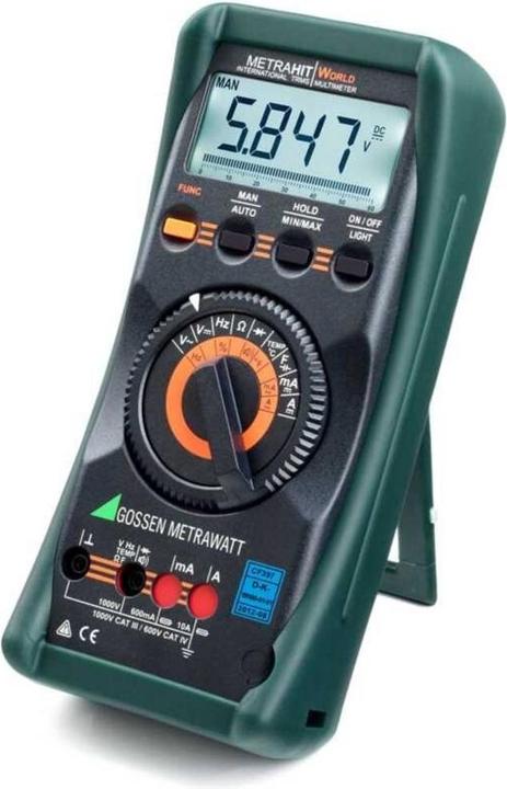 Produktbild Gossen Hand-Multimeter digital Metraw (CAT III 1000V, CAT IV 600V, Hand-Multimeter)