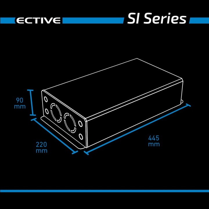 Produktbild Ective SI252 Sinus-Inverter 2500W/12V Sinus-Wechselrichter