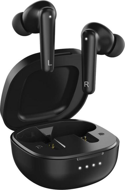 Actual product image Genius HS-M910BT microphone, microphone, track changer, black, 2.0, charging case, sports type USB-C (NC, 4 h, Wireless)