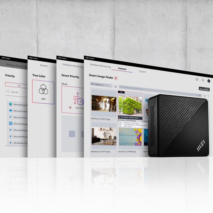 Actual product image MSI Cubi 5 12M-020BDE (Intel Core i7-1255U)