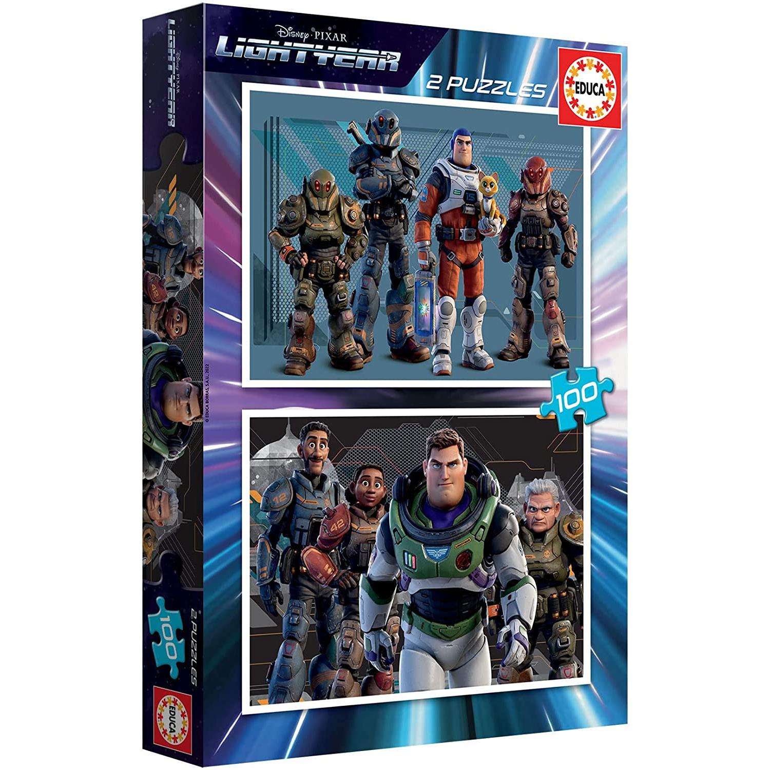 Educa Lightyear 2x100 Teile Puzzle (100 Teile)