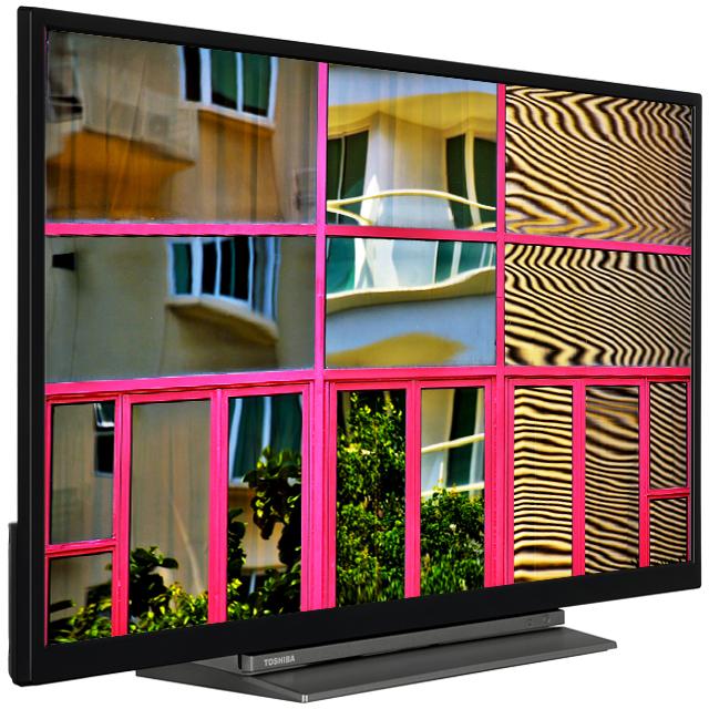Actual product image Toshiba 24WL3C63DA (24", WL3C63DA, LED, HD ready)