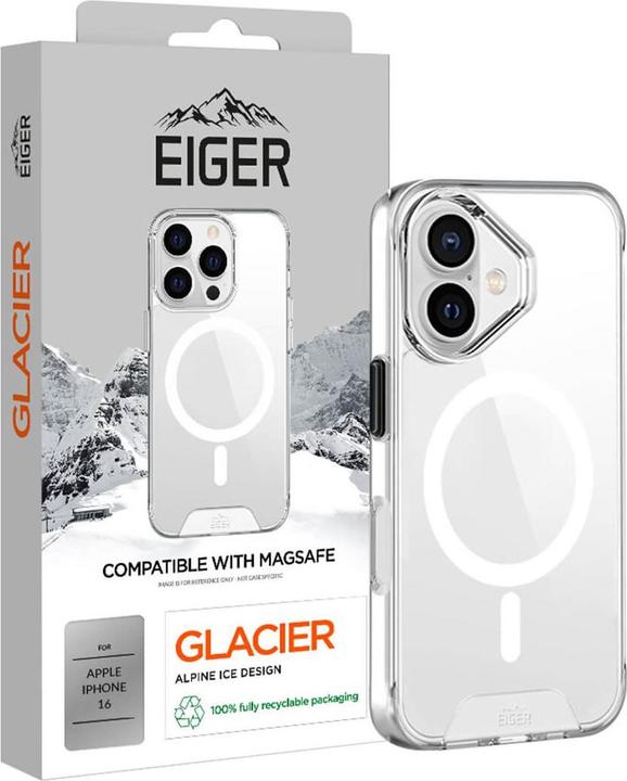 Immagine prodotto Eiger Custodia Glacier MagSafe (Apple iPhone 16)