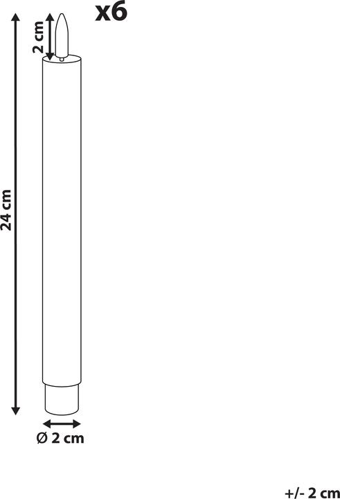 Produktbild Beliani Saphir (6x)