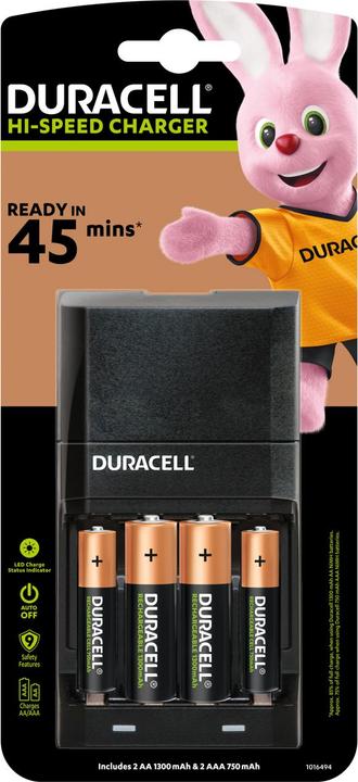 Actual product image Duracell Ion Speed 4000 (1 pcs., AA, AAA, 1300 mAh, Chargers without battery)