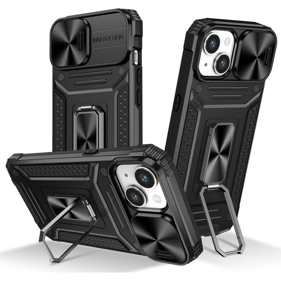 König Design Hülle für Apple iPhone 15 Schutz Handy Case Cover Kamera Tasche Etuis Bumper Neu (Apple iPhone 15), Smartph...