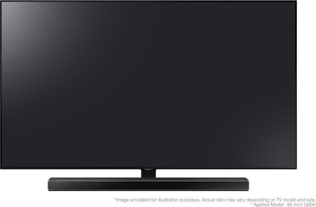 Actual product image Samsung HW-Q700A (28 W, 3.1 Channel)