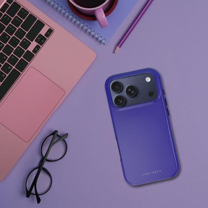 Produktbild Roar Back panel cover case RAINBOW BUMPER compatible with MagSafe for IPHONE 16 Pro Max purple (Apple iPhone 16 Pro Max)
