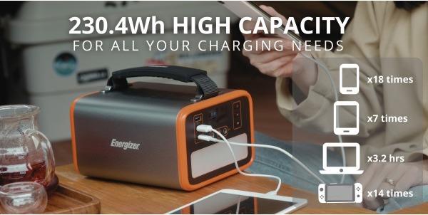Produktbild Energizer PPS240W2 (230.40 Wh, 3.50 kg)