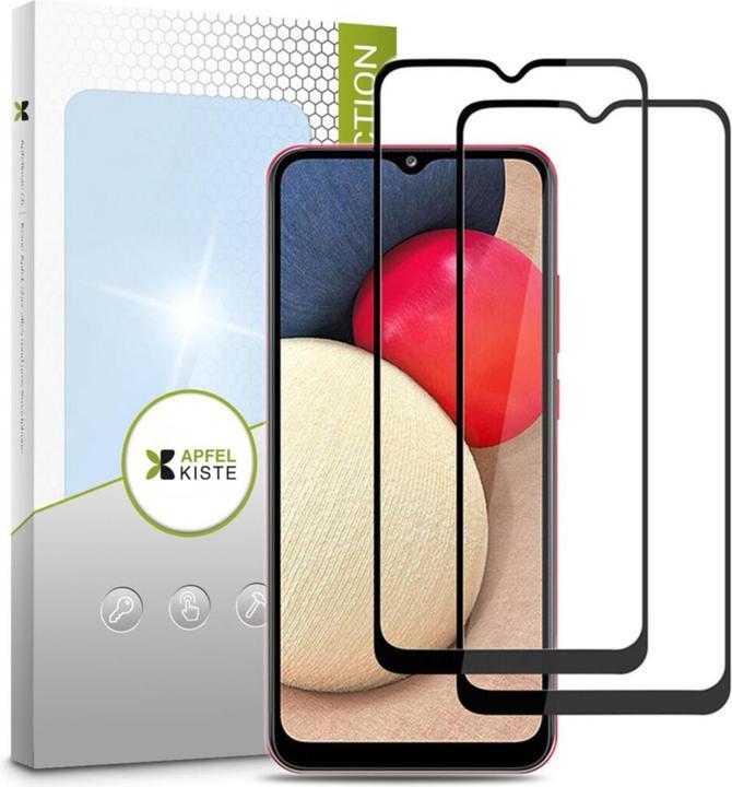 Produktbild Apfelkiste - Panzer Glas Displayschutzfolie Case Friendly (2er Set) (2 Stück, Samsung Galaxy A54 5G)
