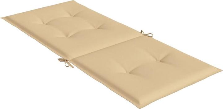 Actual product image VidaXL High-back cushions 2 pcs. fabric (120 x 50 x 4 cm)
