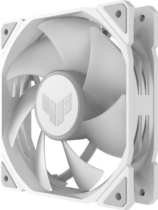 Image du produit ASUS Ventilateur TUF GAMING TR120 FAN ARGB WHT 3IN1 (120 mm, 3x)