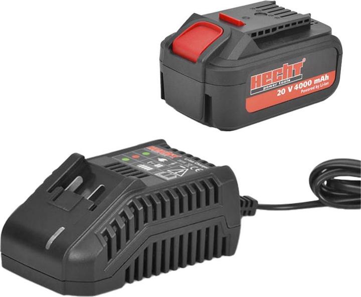 1 battery 20V, 2Ah including charger