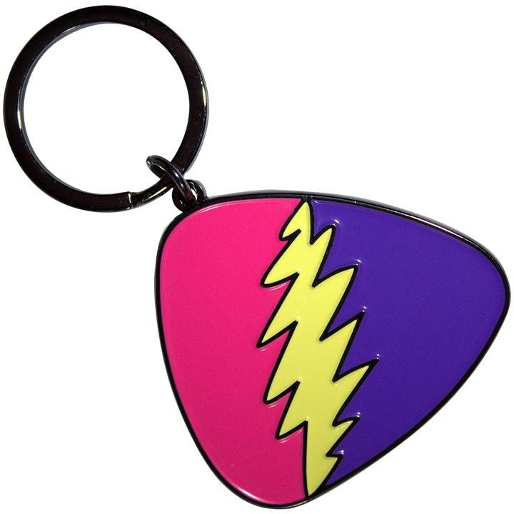 Actual product image Grateful Dead Plectrum Keyring