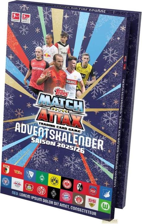 Topps AK Match Attax Adventskalender 2025