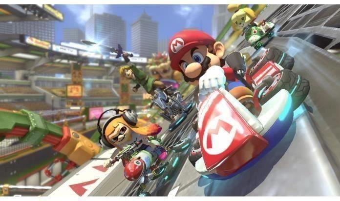 Actual product image Nintendo Mario Kart 8 Deluxe (Switch, FR)