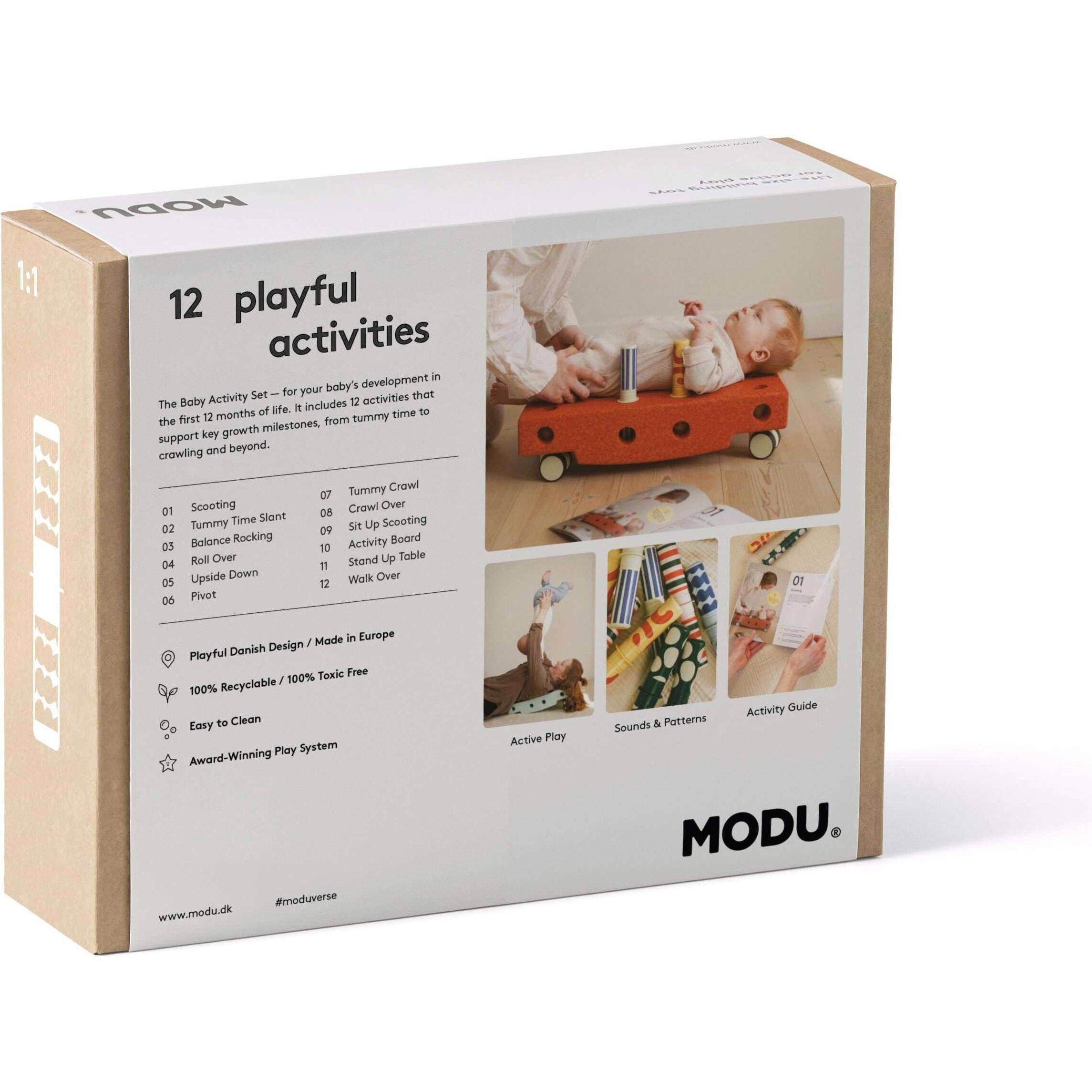 Modu, Krabbeldecke + Spielbogen, Baby Activity Set
