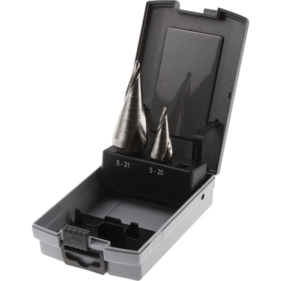 Thumbnail - Rs Pro, Bohrereinsatz, HSS Blech-Schälbohrer Blank Set 420/531 (5-31mm)