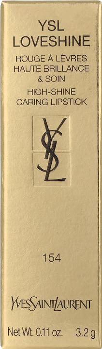 Actual product image Yves Saint Laurent Loveshine Rouge Volupte Shine Lipstick 154 (154 Love Berry)
