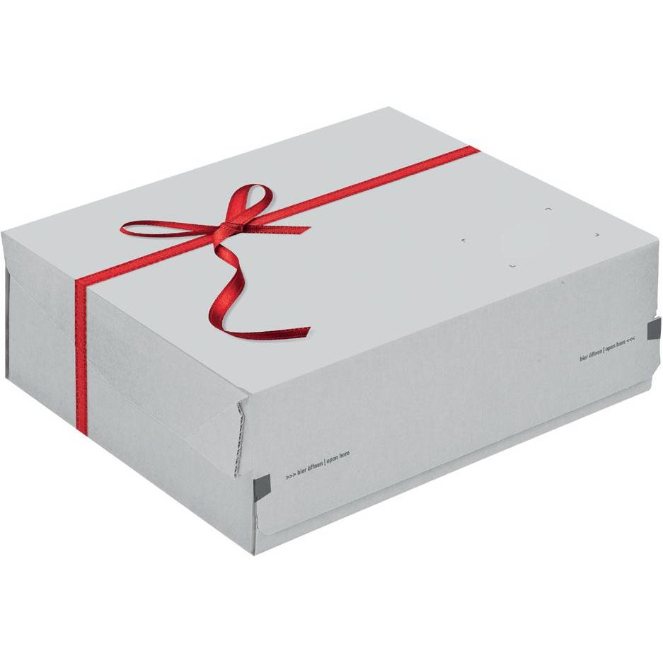 Colompac, Versandkarton + Versandbox, Geschenk-Versandkarton (38 x 30 x 13 cm, 1 x)
