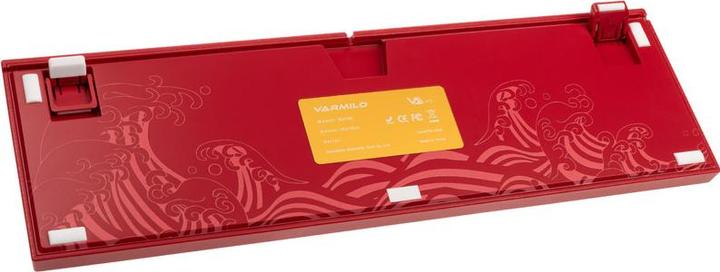 Actual product image Varmilo VEA109 Koi Gaming Keyboard, MX-Silent-Red, white LED (DE, Cable)