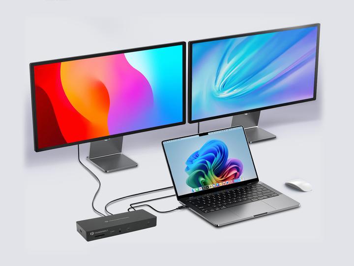 Produktbild Conceptronic Dock 13-in-1 USB-C->HDMI,2xUSB-A,USB-C,GbE 96W (13 Ports)