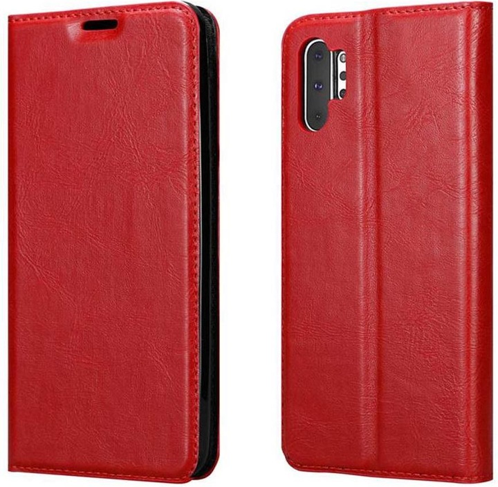 Actual product image Cadorabo Book Invisible Magnet Cover (Samsung Galaxy Note 10+)