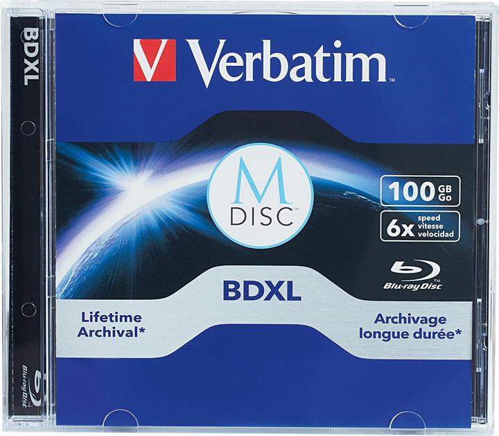 Immagine prodotto Verbatim BD-R M-DISC 100GB 1-pack (1 x)