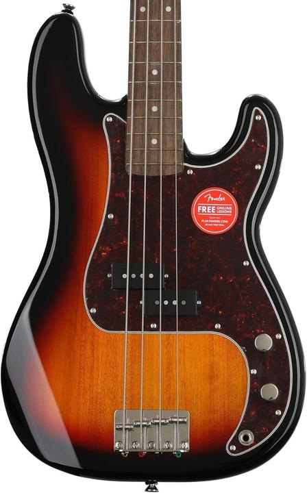 Produktbild Fender Classic Vibe 60s Precision Bass 3-Color Sunburst (E-Bass, Griffbrett: Indischer Lorbeer, Hals: Ahorn, Korpus: Pappel)